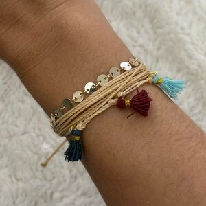 Pura Vida Tassel Bracelet Set